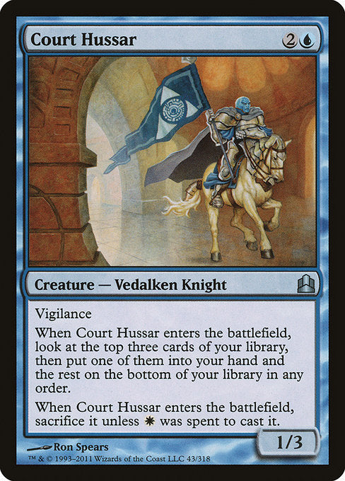 Court Hussar [Commander 2011] - Evolution TCG