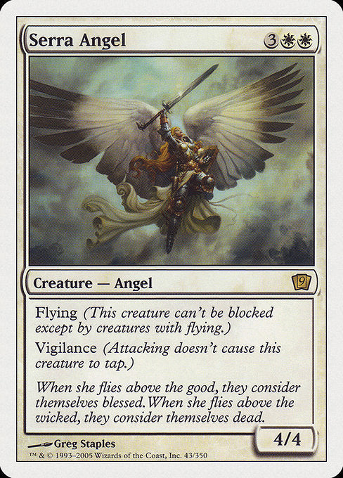 Serra Angel [Ninth Edition] - Evolution TCG