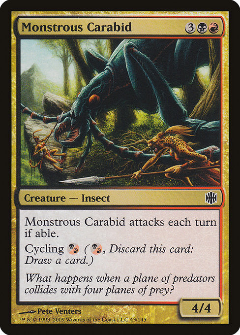 Monstrous Carabid [Alara Reborn] - Evolution TCG