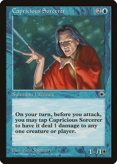 Capricious Sorcerer [Portal] - Evolution TCG