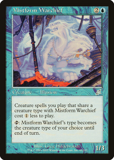 Mistform Warchief [Scourge] - Evolution TCG