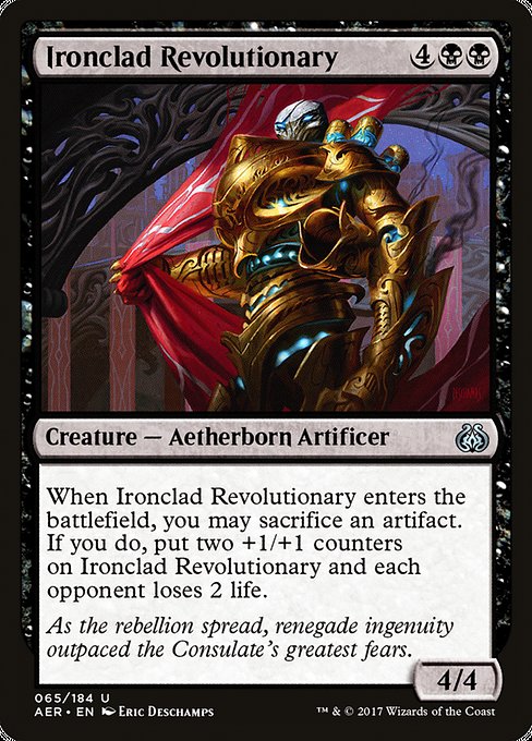 Ironclad Revolutionary [Aether Revolt] - Evolution TCG