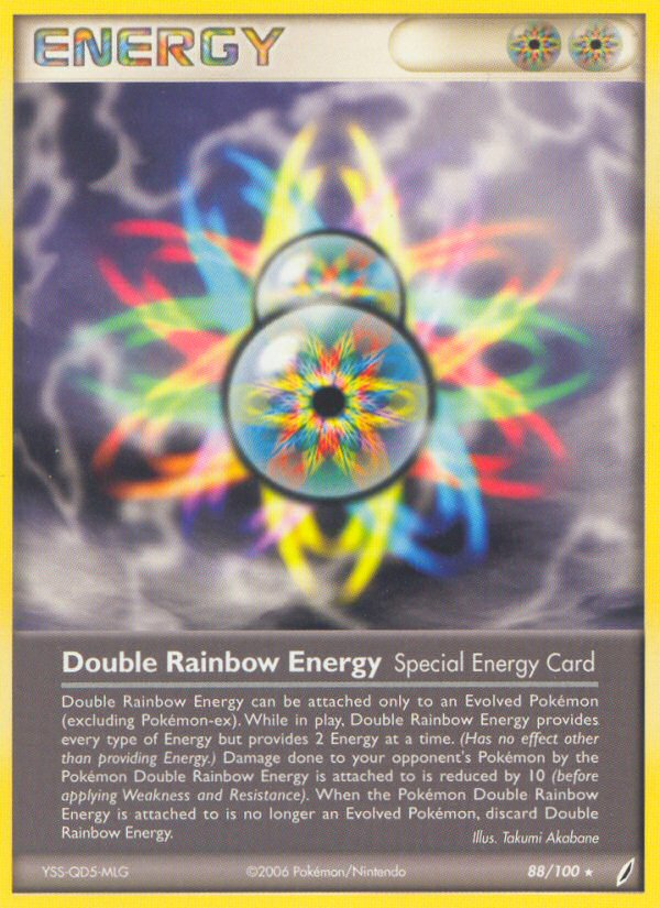 Double Rainbow Energy (88/100) [EX: Crystal Guardians] - Evolution TCG