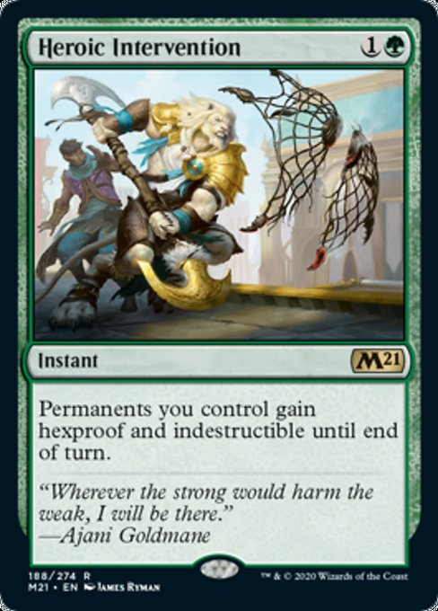 Heroic Intervention [Core Set 2021] - Evolution TCG
