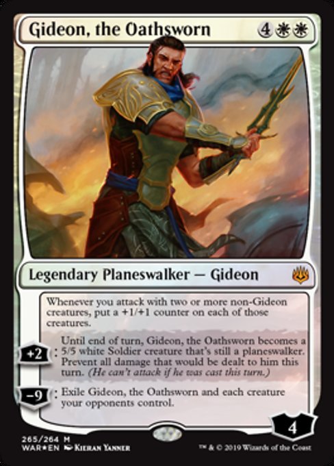 Gideon, the Oathsworn [War of the Spark] - Evolution TCG