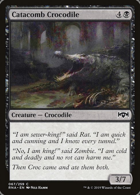 Catacomb Crocodile [Ravnica Allegiance] - Evolution TCG