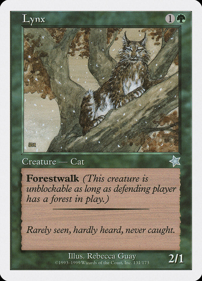 Lynx [Starter 1999] - Evolution TCG