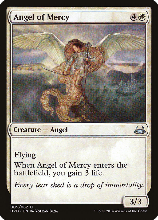 Angel of Mercy (Divine vs. Demonic) [Duel Decks Anthology] - Evolution TCG