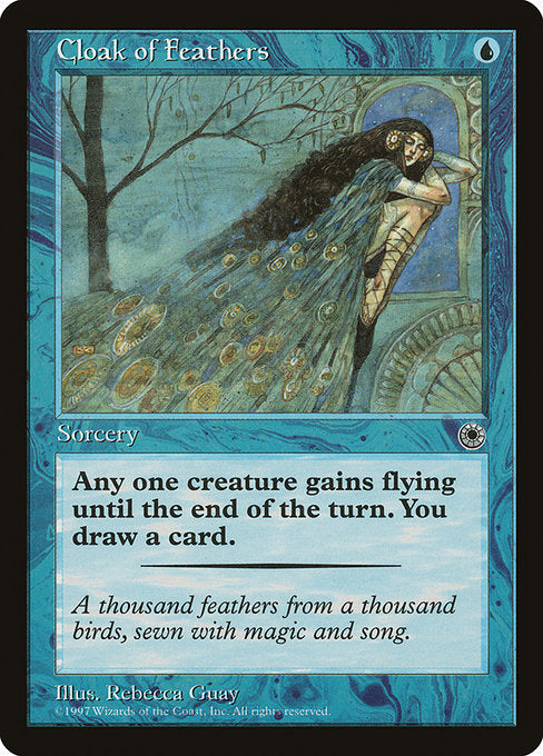 Cloak of Feathers [Portal] - Evolution TCG