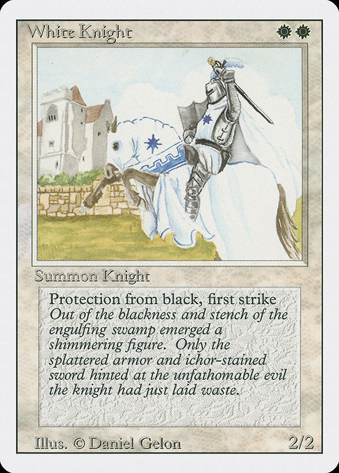 White Knight [Revised Edition] - Evolution TCG