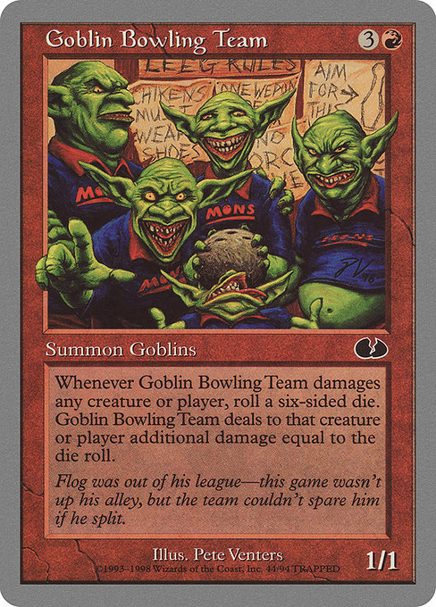 Goblin Bowling Team [Unglued] - Evolution TCG