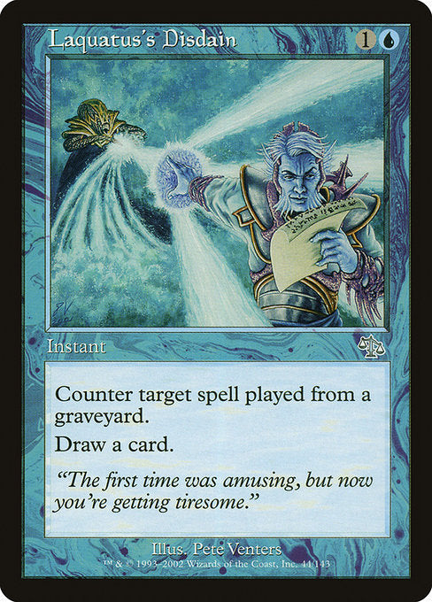 Laquatus's Disdain [Judgment] - Evolution TCG