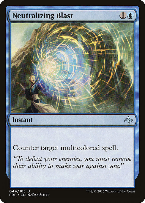 Neutralizing Blast [Fate Reforged] - Evolution TCG