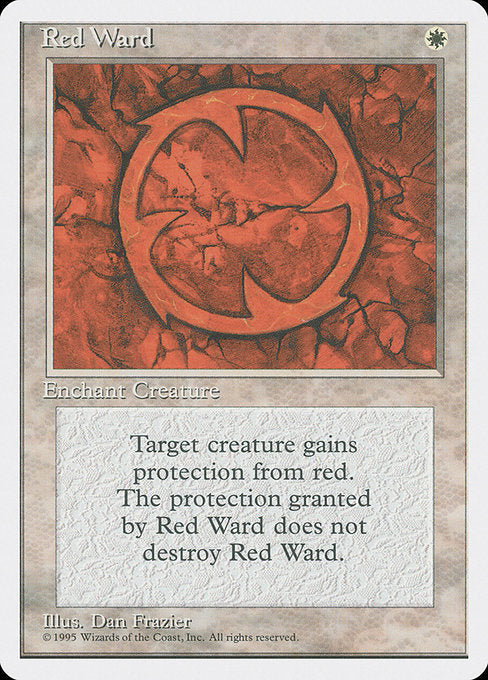 Red Ward [Fourth Edition] - Evolution TCG