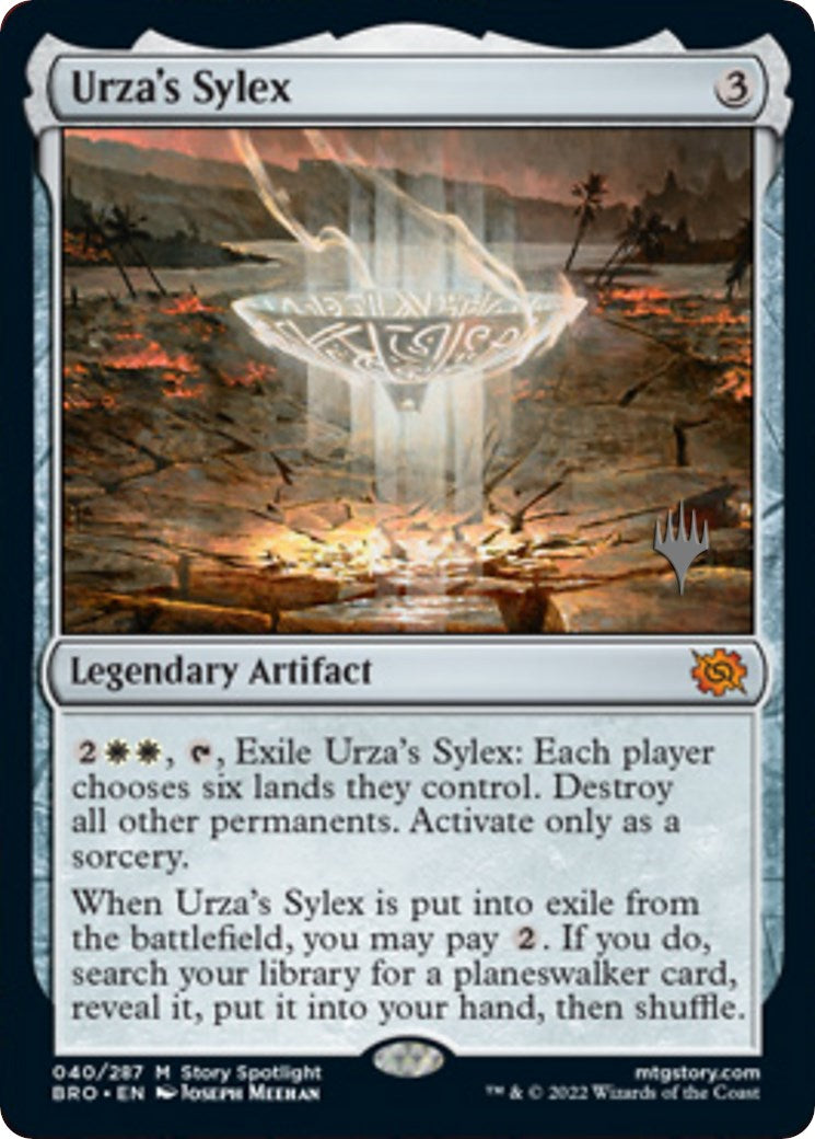 Urza's Sylex (Promo Pack) [The Brothers' War Promos] - Evolution TCG