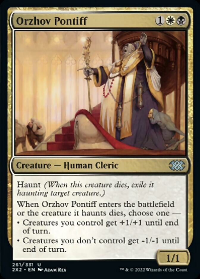 Orzhov Pontiff [Double Masters 2022] - Evolution TCG