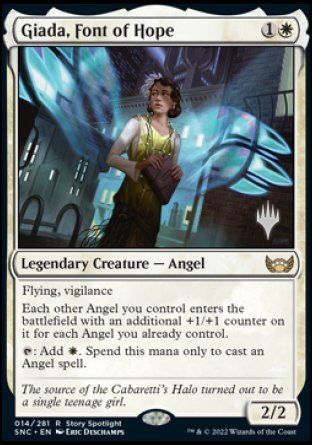 Giada, Font of Hope (Promo Pack) [Streets of New Capenna Promos] - Evolution TCG