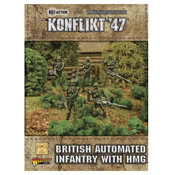 British Automated Infantry with HMG - Evolution TCG