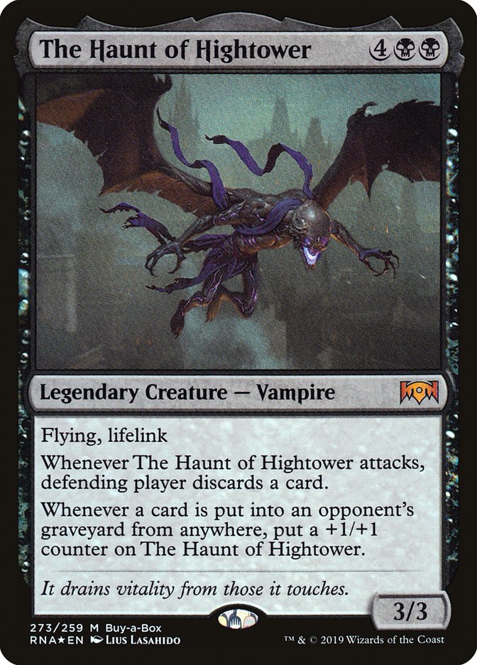 The Haunt of Hightower (Buy-A-Box) [Ravnica Allegiance] - Evolution TCG