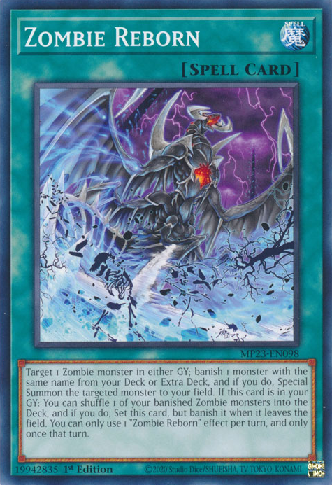 Zombie Reborn [MP23-EN098] Common - Evolution TCG