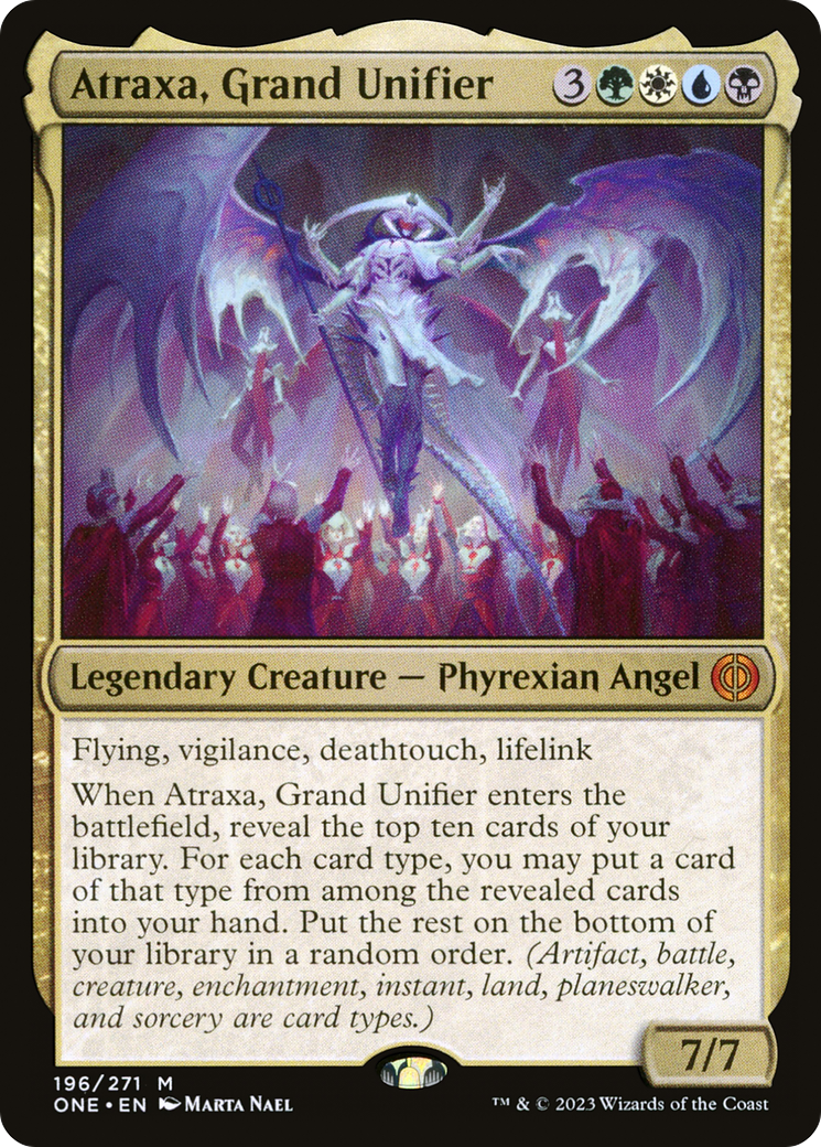 Atraxa, Grand Unifier [Phyrexia: All Will Be One] - Evolution TCG