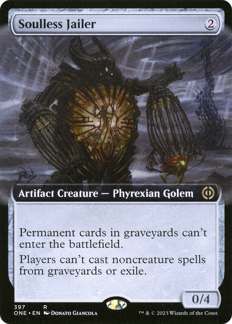 Soulless Jailer (Extended Art) [Phyrexia: All Will Be One] - Evolution TCG