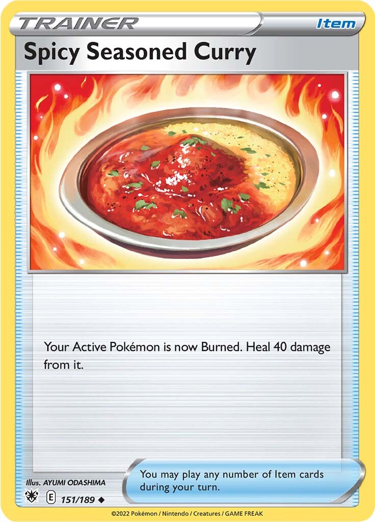 Spicy Seasoned Curry (151/189) [Sword & Shield: Astral Radiance] - Evolution TCG