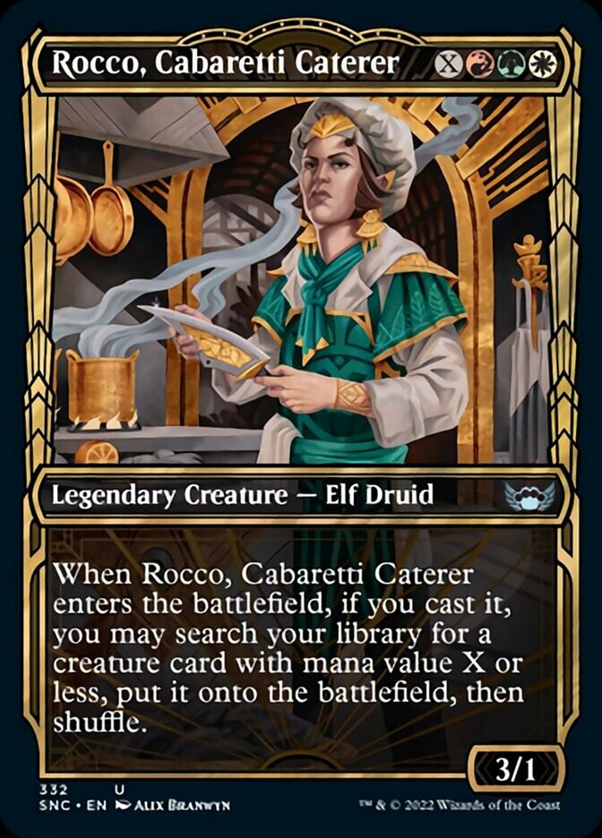 Rocco, Cabaretti Caterer (Showcase Golden Age) [Streets of New Capenna] - Evolution TCG