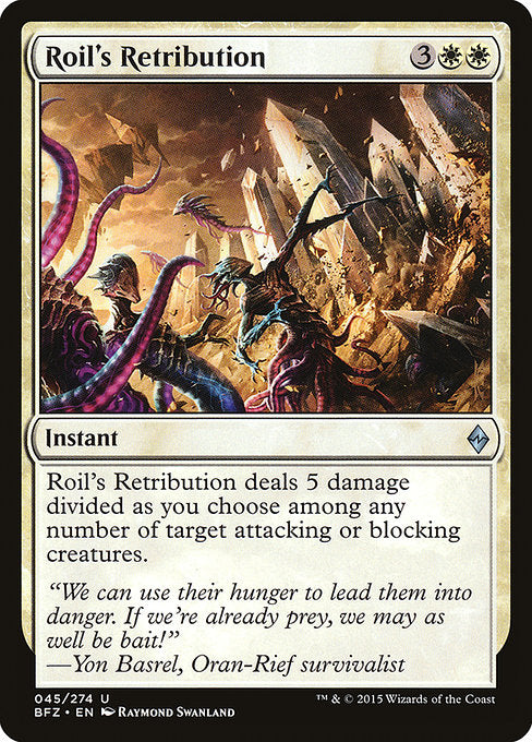 Roil's Retribution [Battle for Zendikar] - Evolution TCG