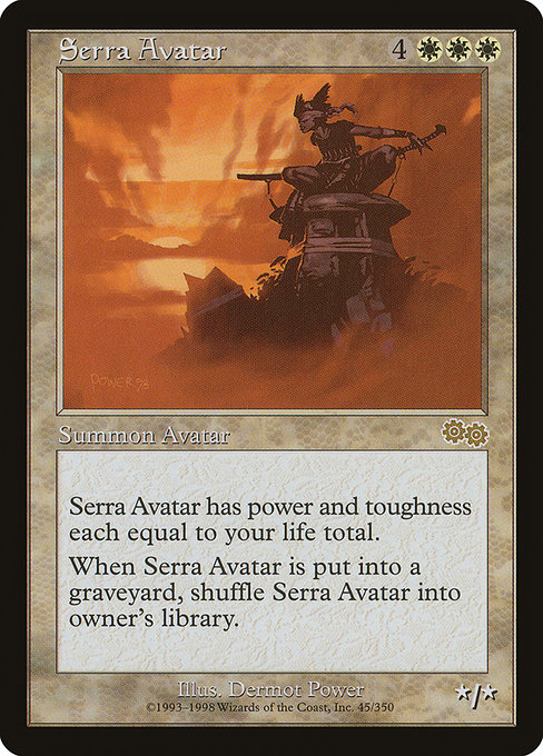Serra Avatar [Urza's Saga] - Evolution TCG