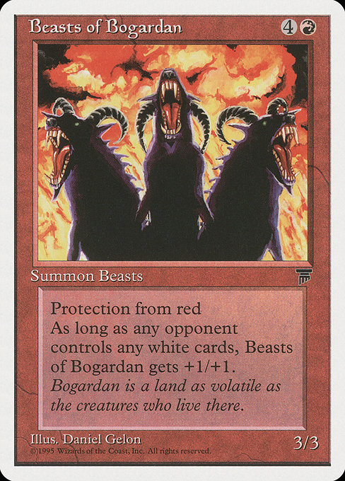 Beasts of Bogardan [Chronicles] - Evolution TCG