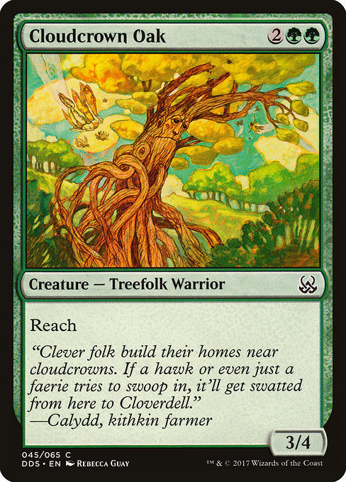 Cloudcrown Oak [Duel Decks: Mind vs. Might] - Evolution TCG