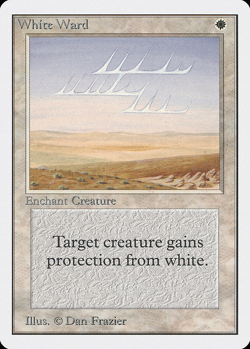 White Ward [Unlimited Edition] - Evolution TCG