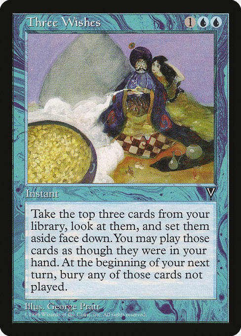 Three Wishes [Visions] - Evolution TCG