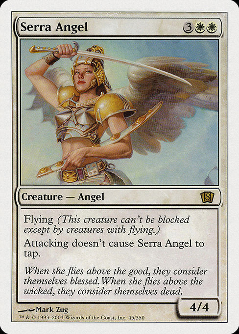 Serra Angel [Eighth Edition] - Evolution TCG