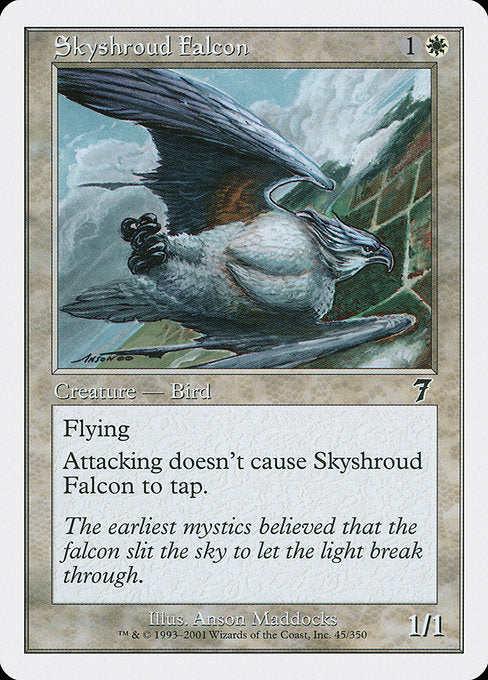 Skyshroud Falcon [Seventh Edition] - Evolution TCG