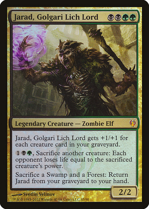 Jarad, Golgari Lich Lord [Duel Decks: Izzet vs. Golgari] - Evolution TCG
