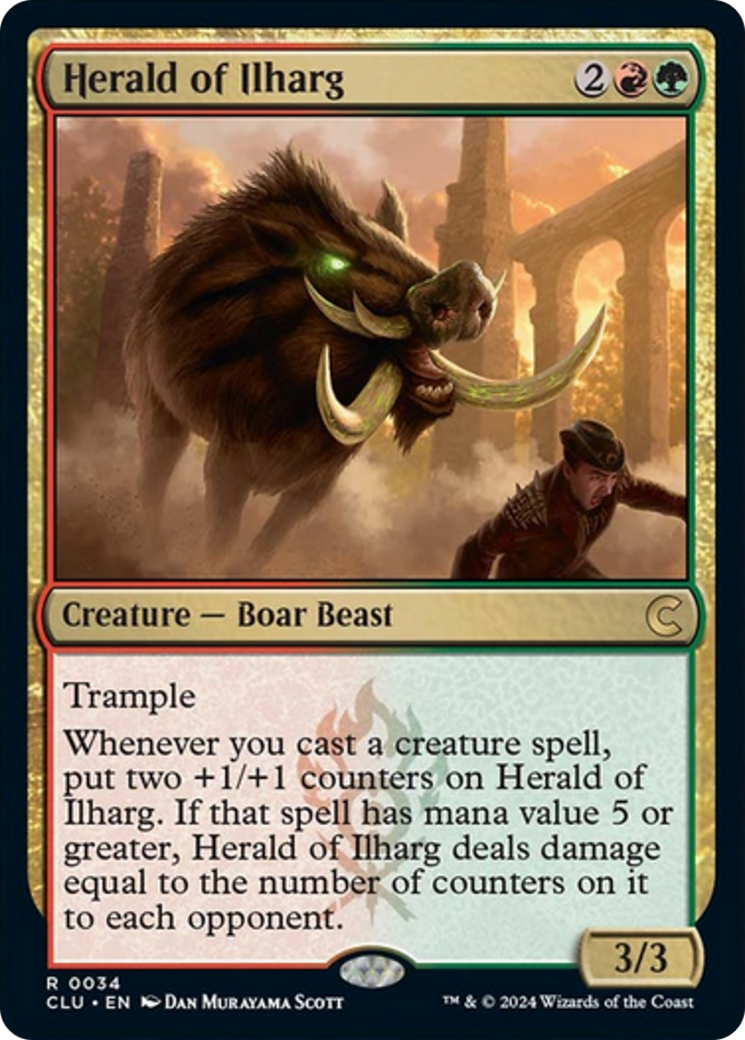 Herald of Ilharg [Ravnica: Clue Edition] - Evolution TCG