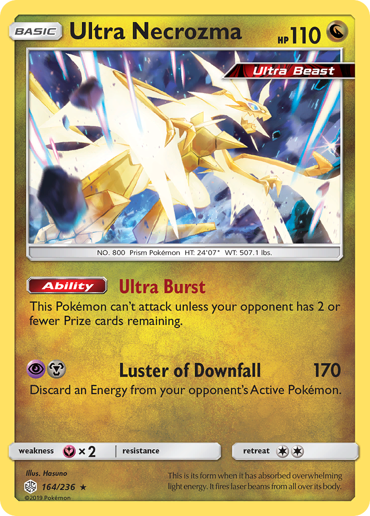 Ultra Necrozma (164/236) [Sun & Moon: Cosmic Eclipse] - Evolution TCG