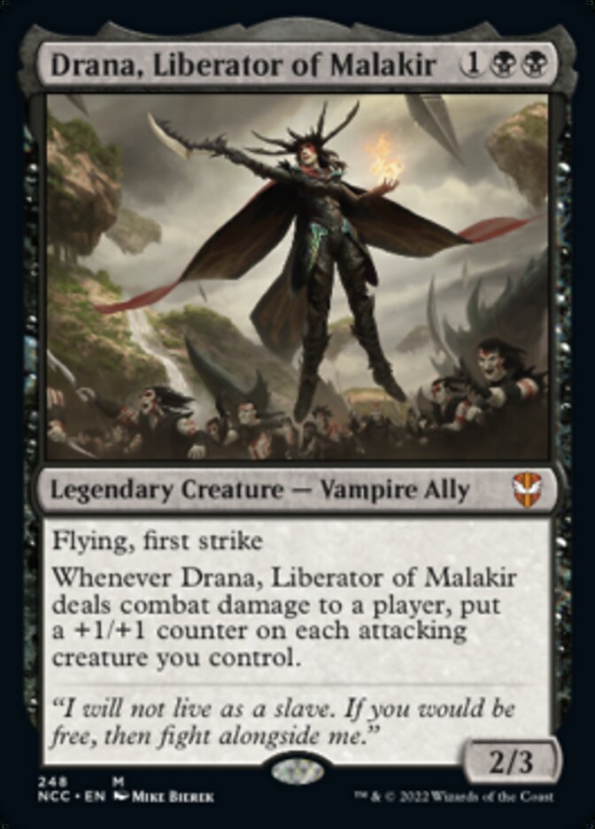 Drana, Liberator of Malakir [Streets of New Capenna Commander] - Evolution TCG