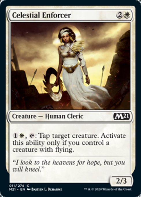 Celestial Enforcer [Core Set 2021] - Evolution TCG