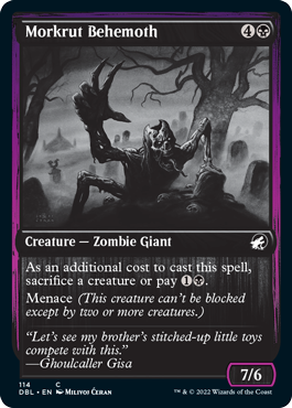 Morkrut Behemoth [Innistrad: Double Feature] - Evolution TCG