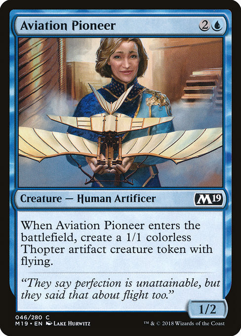 Aviation Pioneer [Core Set 2019] - Evolution TCG