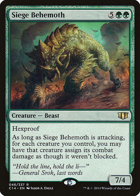 Siege Behemoth [Commander 2014] - Evolution TCG