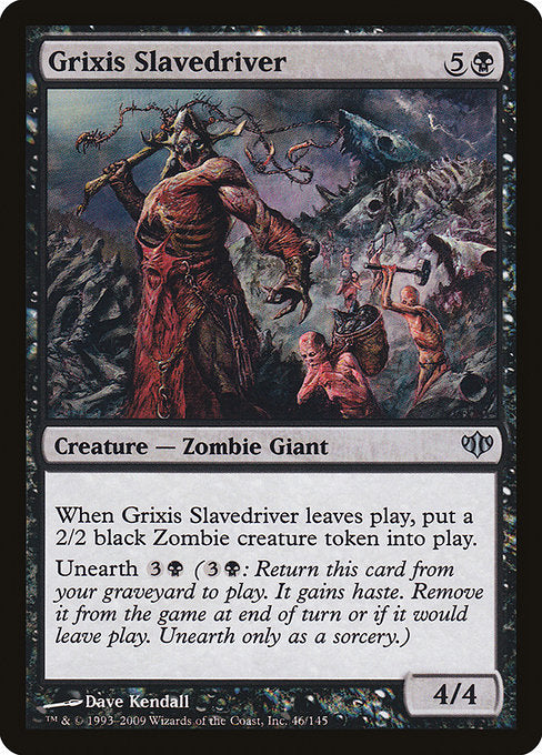 Grixis Slavedriver [Conflux] - Evolution TCG