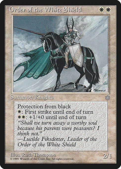 Order of the White Shield [Ice Age] - Evolution TCG