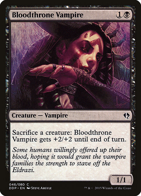 Bloodthrone Vampire [Duel Decks: Zendikar vs. Eldrazi] - Evolution TCG