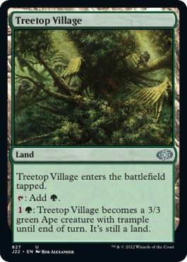 Treetop Village [Jumpstart 2022] - Evolution TCG