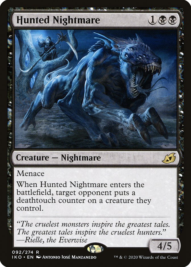 Hunted Nightmare [Ikoria: Lair of Behemoths] - Evolution TCG