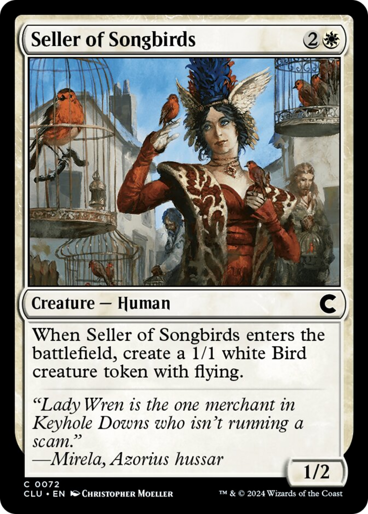 Seller of Songbirds [Ravnica: Clue Edition] - Evolution TCG